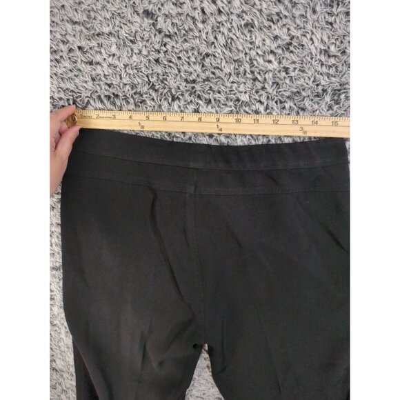 VINCE REVOLVE Patchwork Cargo Pants Womens SZ 4 Black Zip Pockets Neutral Office - Picture 6 of 11